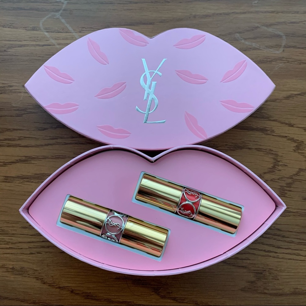 YSL Rouge Volupte Shine Lipstick Duo